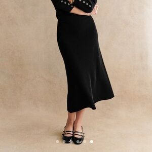Sezane Naelle Skirt - Black (X-Small)